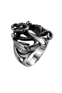 Gomaya Anchor Stainless Steel Ring thumbnail 2