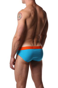 Alexander Cobb Orange & Blue Slip Brief thumbnail 2