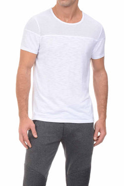 2(X)ist White Modern Sport Open Mesh Textured Jersey T-Shirt thumbnail 1