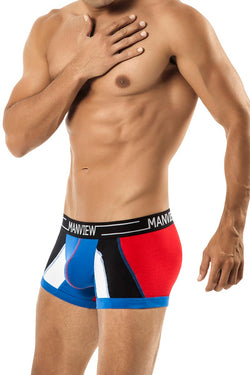 Manview Red Stretch Cotton Spectrum Boxer thumbnail 2