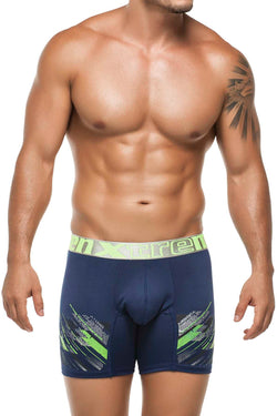 Xtremen Blue Craquel Boxer Brief thumbnail 1
