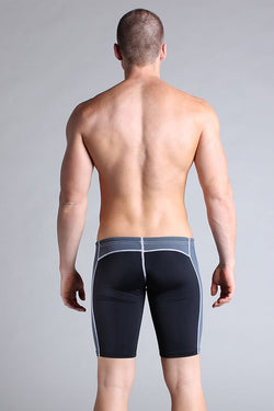 Timoteo Black Workout Legging Short thumbnail 3