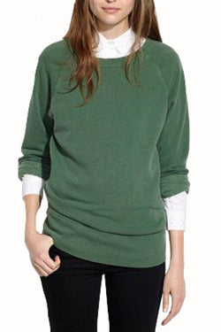Rxmance Unisex Forest Green Crew Sweatshirt thumbnail 1