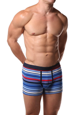 Unsimply Stitched Blue Multi Stripe Trunk thumbnail 2