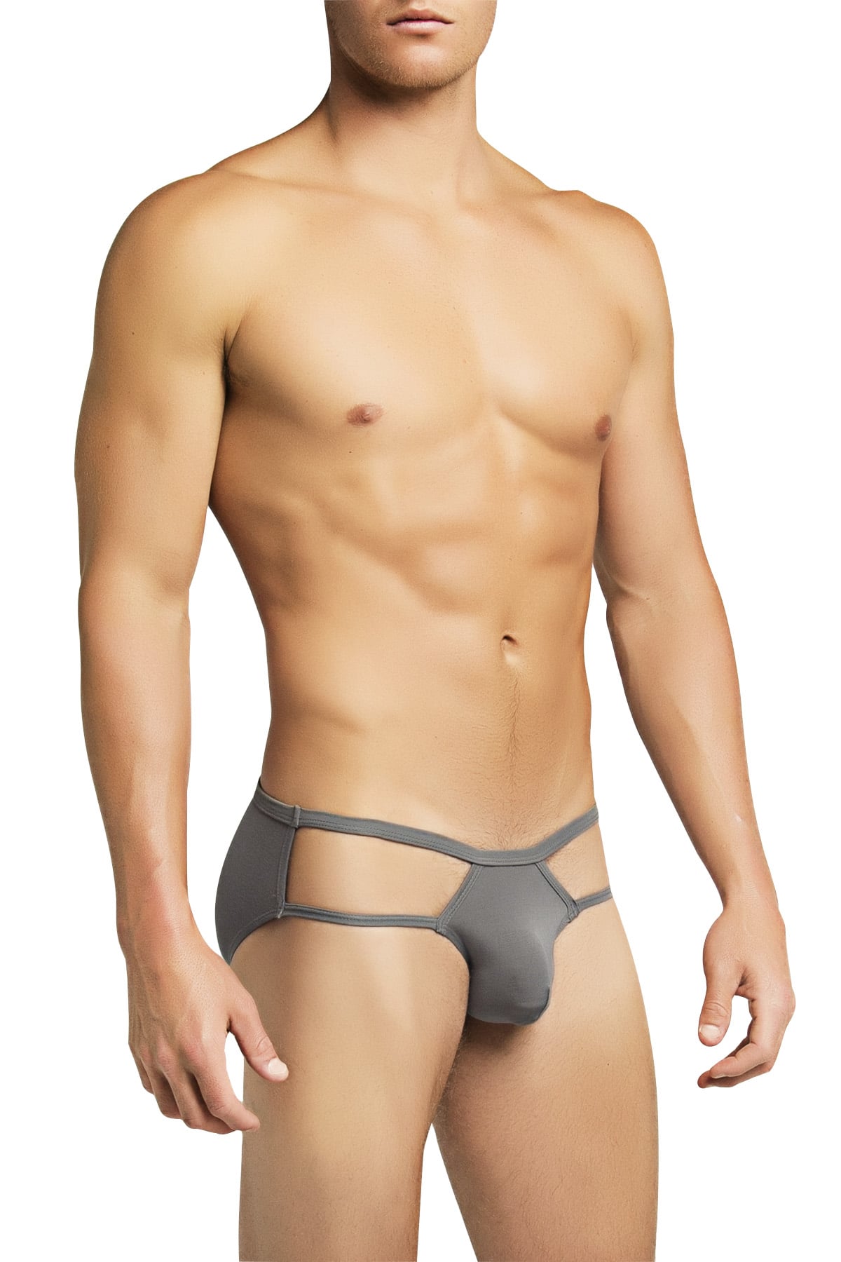 Core Grey Exposed Sides Brief