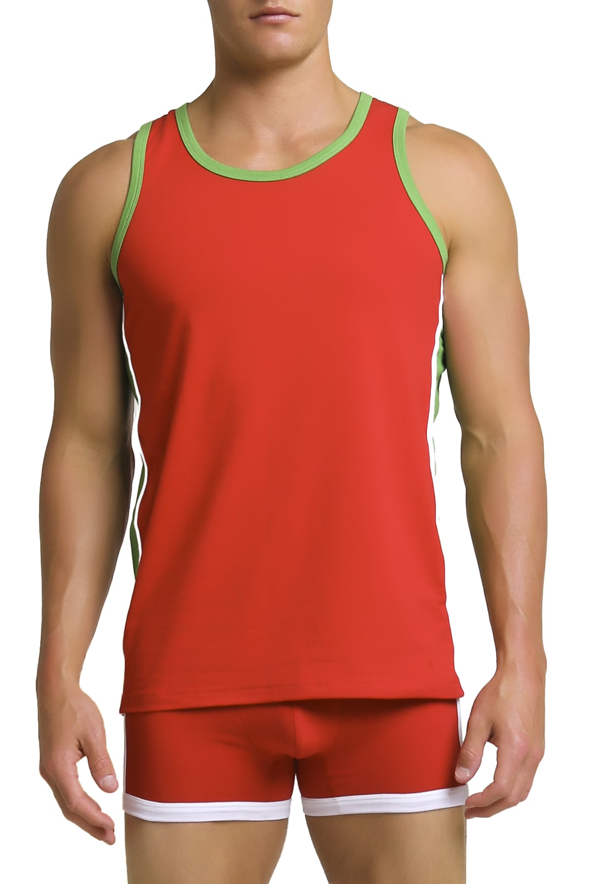 Papi Red Heritage Tank Top