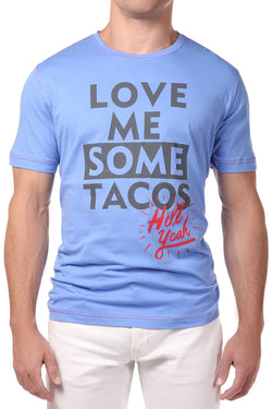Spenglish Blue Love Tacos Tee thumbnail 1