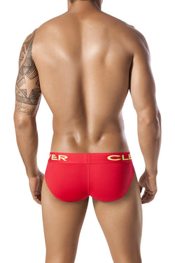 Clever Red Fluorescence Latin Brief thumbnail 2