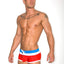 CheapUndies Red Bomb Pop Swim Trunk