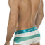 PPÜ White/Turquoise Trunk-Brief