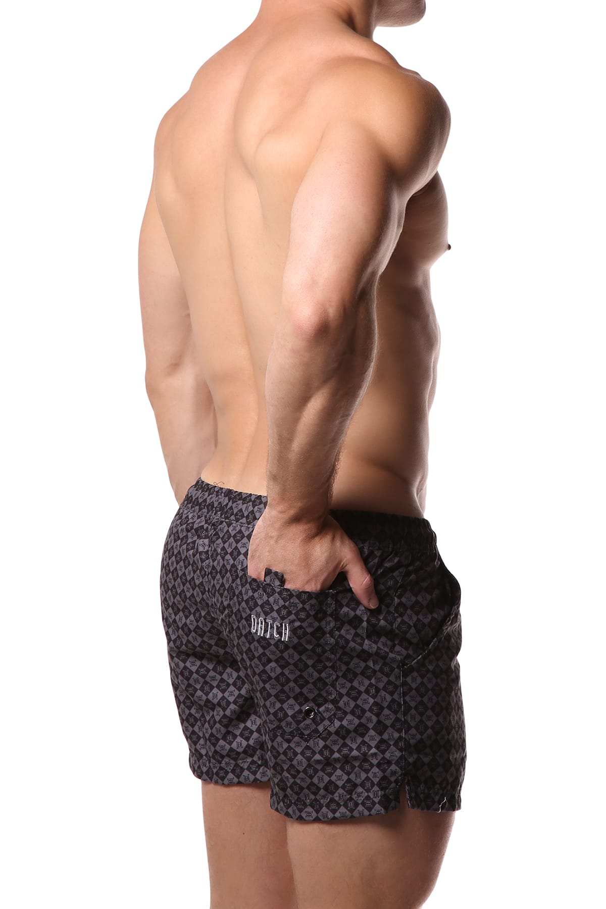 Datch Black HD Swim Short