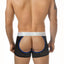 PPÜ White/Black/Royal Jock-Trunk