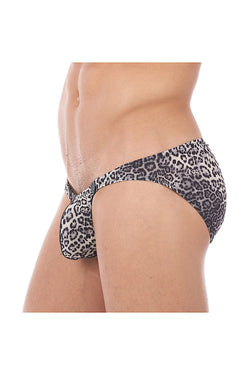 Gregg Homme Grey Desire Snap-Away Brief thumbnail 1