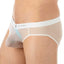 Gregg Homme White Erotik Ultra Sheer Mesh C-Ring Brief