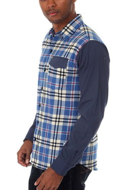 Something Strong Blue Something Wild Button-Up thumbnail 3