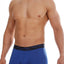 2-Pack Papi Blue & Black Performance Mesh Brazilian Trunks