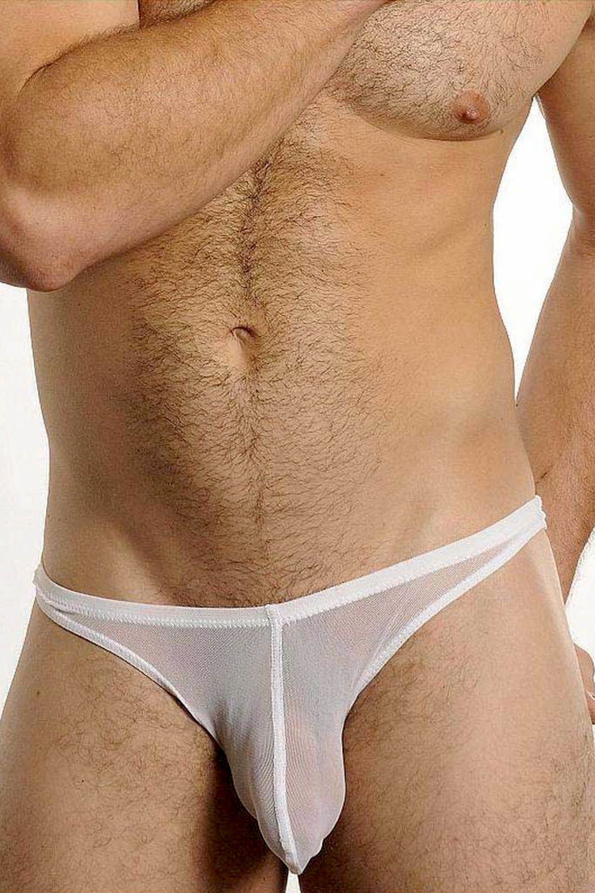 Good Boy Gone Bad White Net Bikini