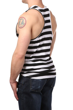 Y.M.L.A White Stripe Tank Top thumbnail 2