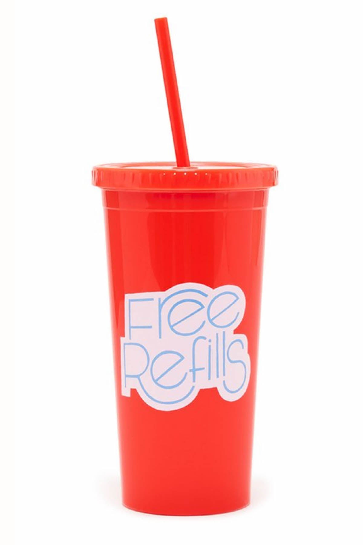 Ban.do Free Refills Tumbler with Straw