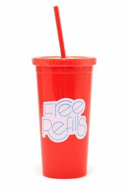 Ban.do Free Refills Tumbler with Straw thumbnail 1