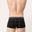 2(X)IST Black Tartan No-Show Trunk