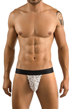 Candyman White Lace Thong thumbnail 1