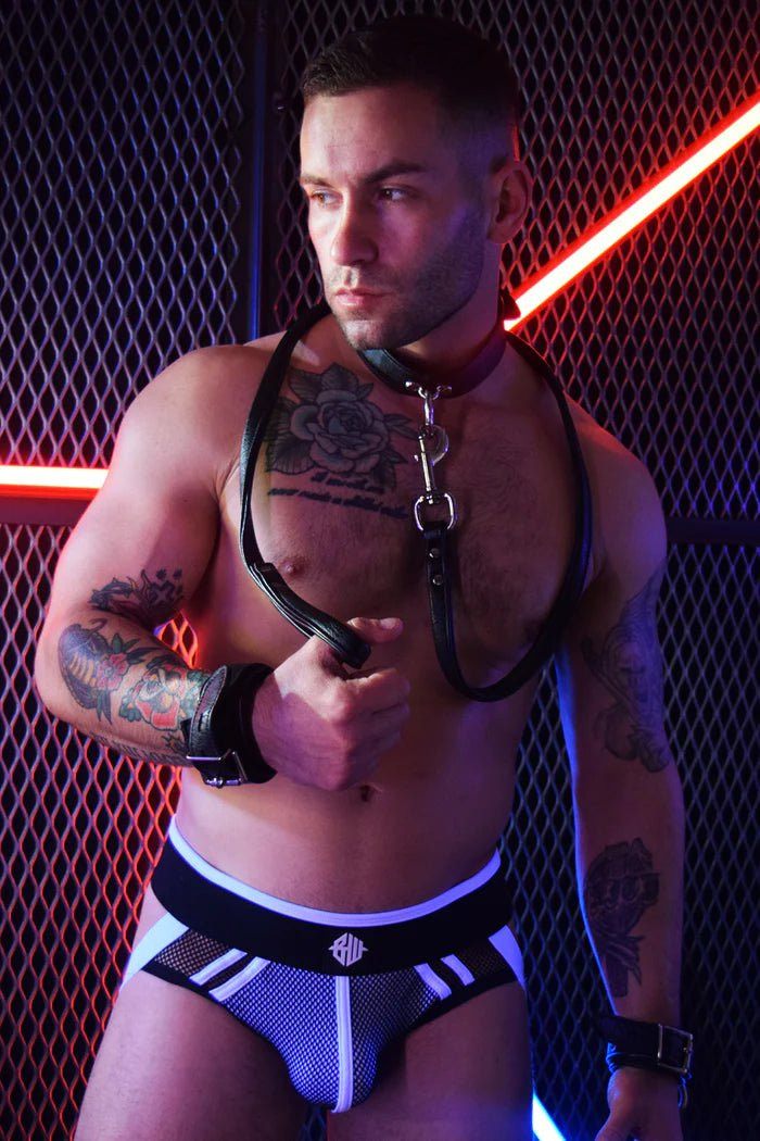 Breedwell White Mesh Axel Jockstrap