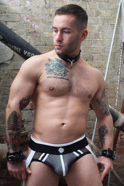 Breedwell White Mesh Axel Jockstrap thumbnail 4