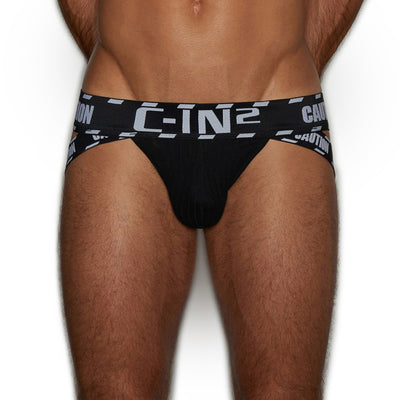 c-IN2 Blaze Black Caution Jock