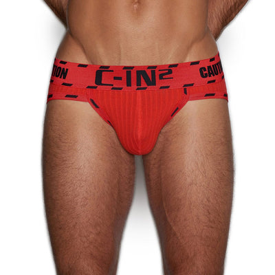 c-IN2 Really Red Caution Sport Brief