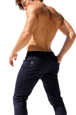 Rufskin Navy Asher Stretch Twill Jeans thumbnail 2