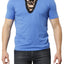 Body Tech Blue Team V-Neck Tee