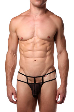 PetitQ Black Calva Thong thumbnail 1