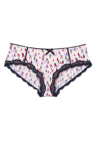 Catherine Malandrino Printed Microfiber Hipster