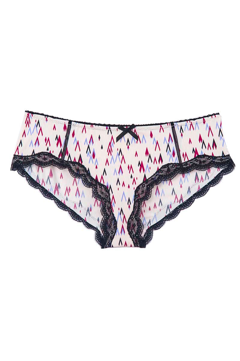 Catherine Malandrino Printed Microfiber Hipster