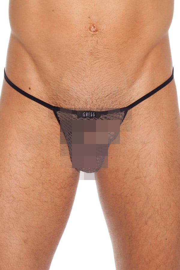 Gregg Homme Pewter Beyond Doubt G-String