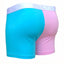 Sly Blue & Pink Multi Blow My Trumpet Boxer Brief & Socks Pack