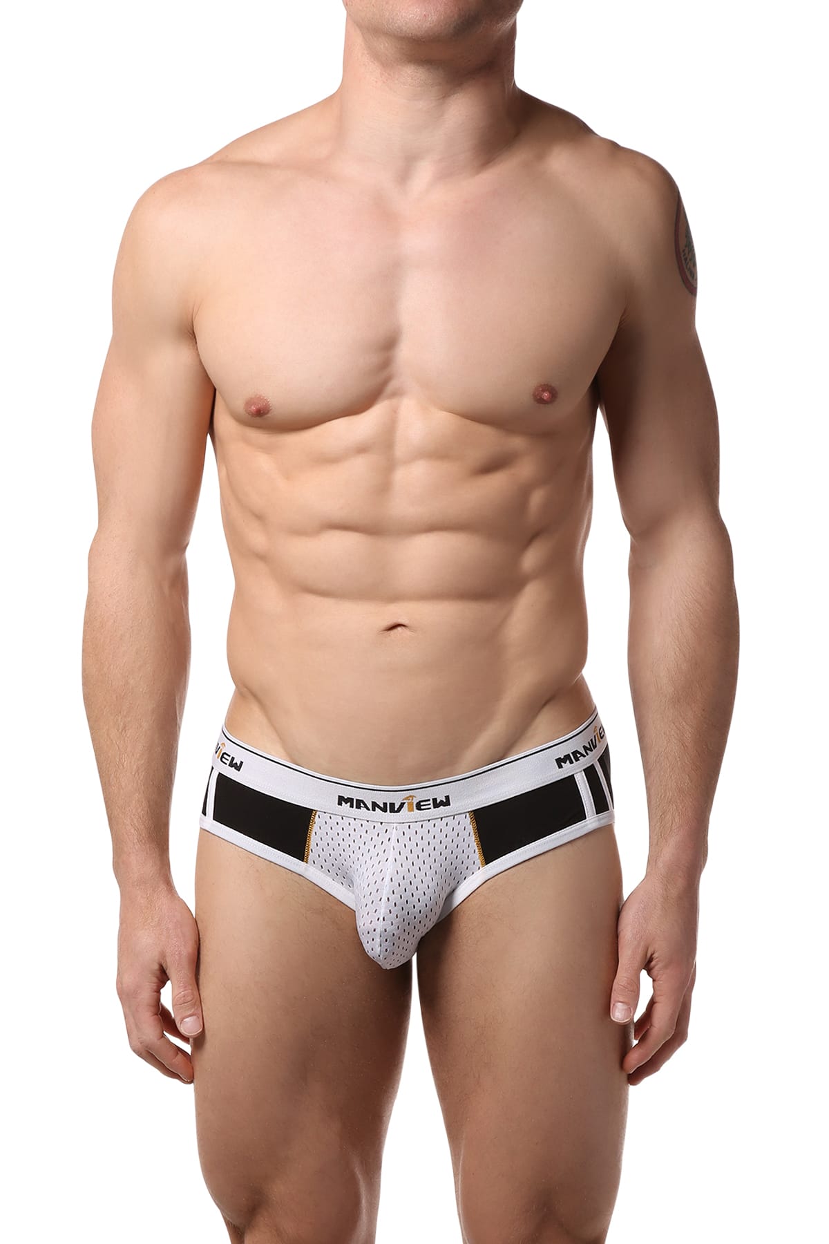 Manview Black Racer Brief