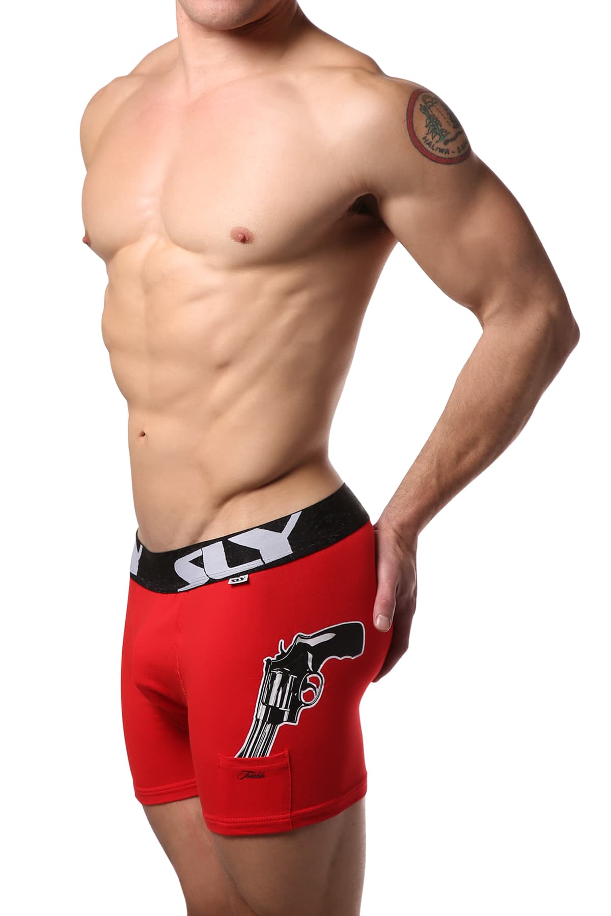Sly Red Cop Issue Boxer Brief