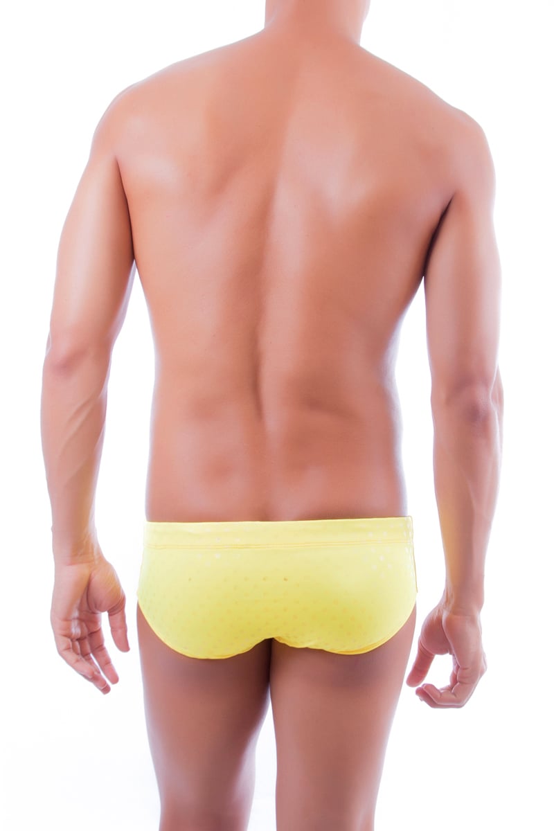 Jor Yellow Glow Swim Brief