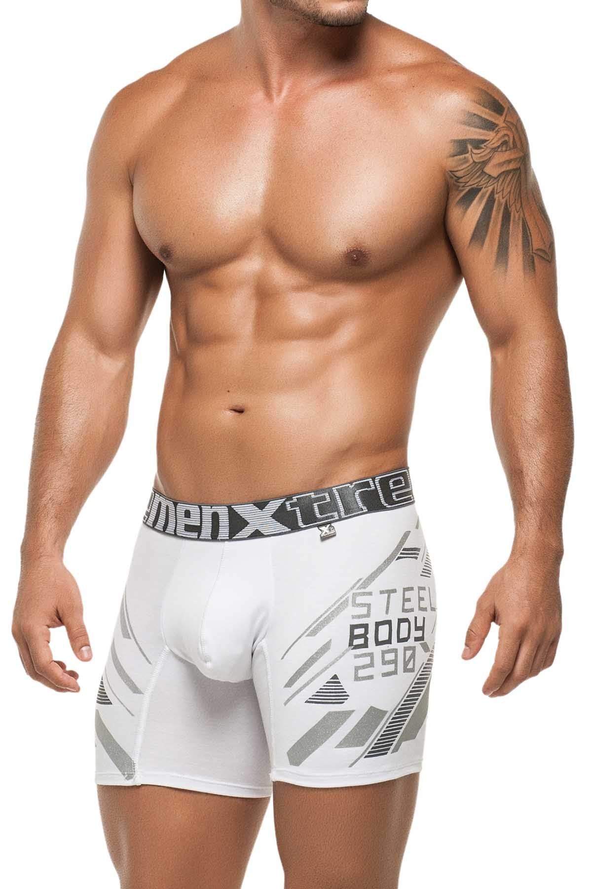Xtremen White Steel Body Boxer Brief