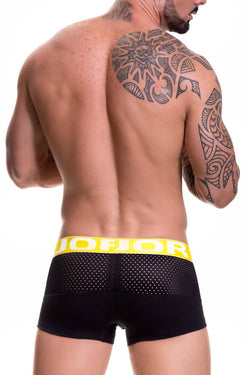 Jor Black/Yellow Athletic Boxer-Trunk thumbnail 2