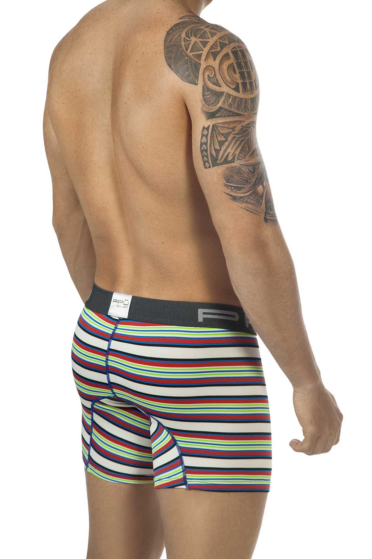 PPÜ Red/White Stripe Boxer Brief