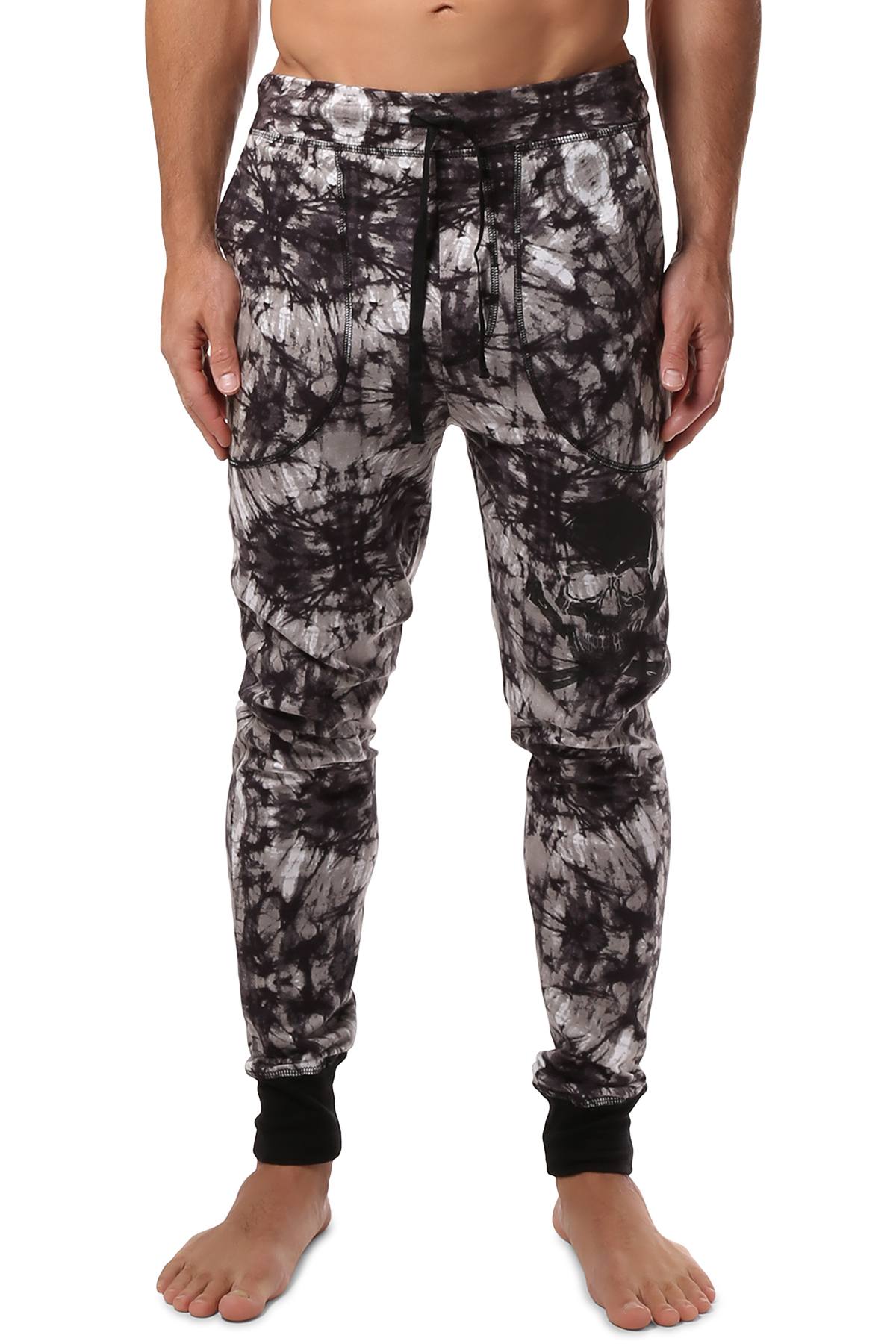 The Bottom Line Faded Skull Jogger