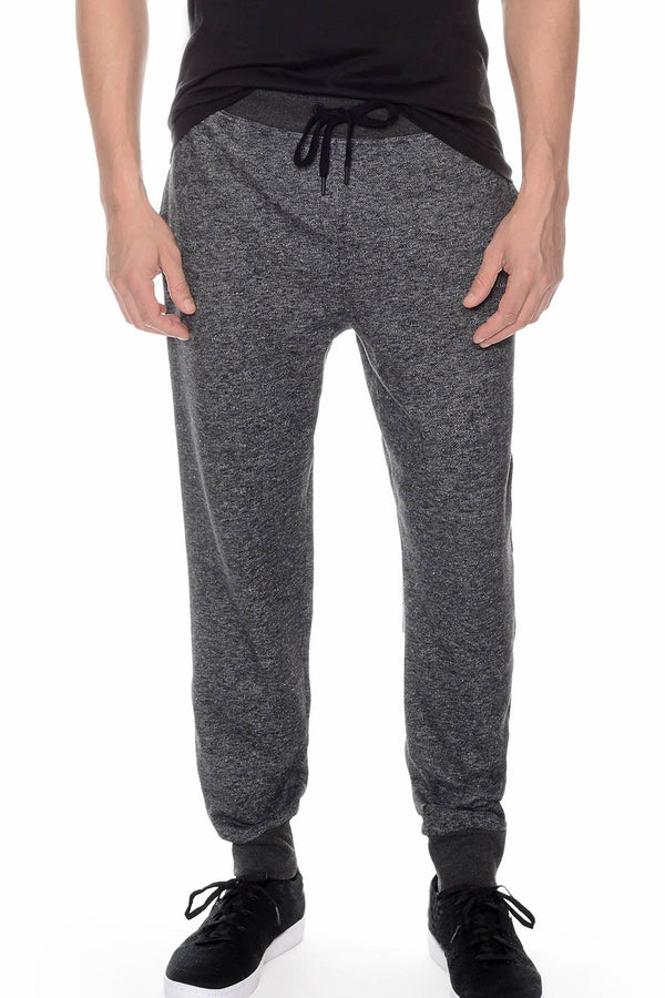 2(X)IST Heather-Black Core French Terry Sweatpant