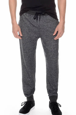 2(X)IST Heather-Black Core French Terry Sweatpant thumbnail 1