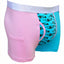 Sly Blue & Pink Multi Blow My Trumpet Boxer Brief & Socks Pack