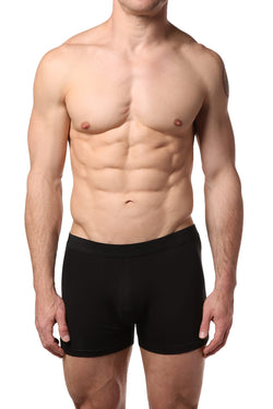 Undergear Black Padded-Butt Boxer Brief thumbnail 1