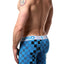 PSD Blue Flannel-Print Boxer Brief