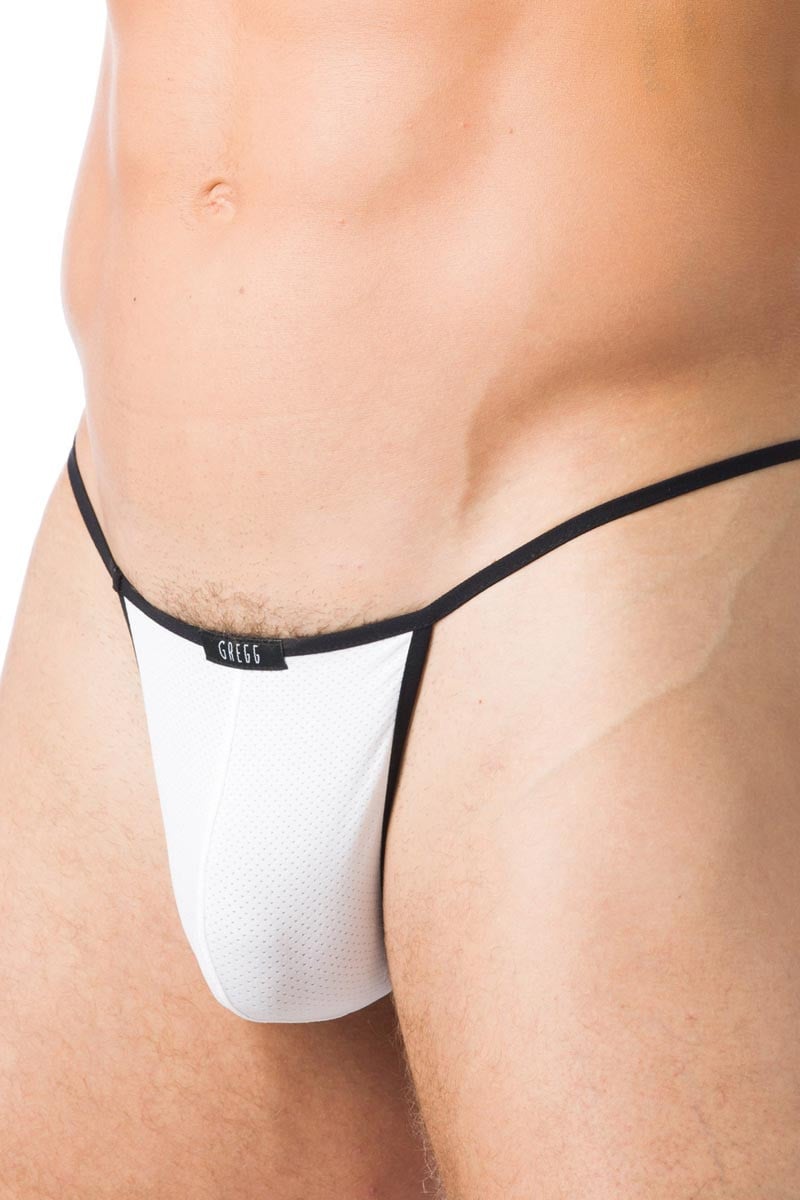 Gregg Homme White Charged G-String